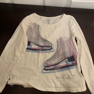 Baby Gap Girls Ice Skating T-shirt